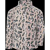 Didriksons Monte Printed Kids' Full-Zip Penguino Beige - 130