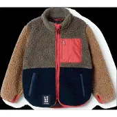 Liewood Nolan Pile Jacket - Khaki green - 134
