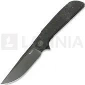 Reate Remedy kääntöveitsi, Black Glass FatCarbon, Satin DLC