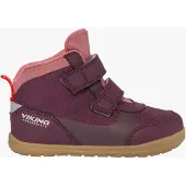 Viking Saappaat - Tex - Aspen Paljain jaloin Mid - Plum - - 24 - Saappaat