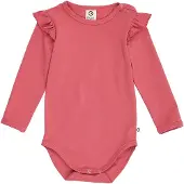 Müsli Cozy Me Frill L/S Body - Pink - 80