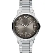 Emporio Armani Analoginen kello harmaa / hopea