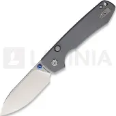 Vosteed Raccoon Top Liner Lock - Satin Drop - G10 kääntöveitsi, harmaa