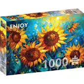 Enjoy Sunflowers Reunion 1000p palapeli