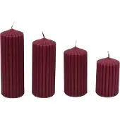 Décoris 4 kpl pöytäkynttilä