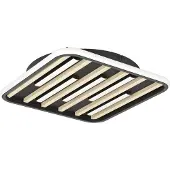 Eglo Cembrano 38,5x38,5cm 21W LED 3000K musta/puu kattovalaisin