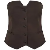 Copenhagen Muse Cmtailor-Corsage - Brown - M