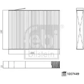 FEBI BILSTEIN Suodatin, sisäilma 1007449