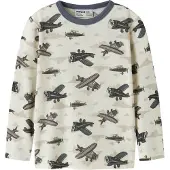 Name it Nmmwillitus Wool Ls Top - White - 110