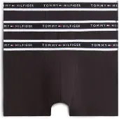 Tommy Hilfiger Underwear Bokserishortsit musta / valkoinen