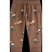 Lindex Joggers With Brushed Inside - Brown - 80
