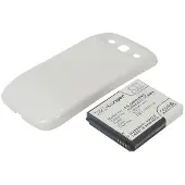 123accu Samsung Midas tehoakku erillisellä laajennetulla valkoisella takakannella 4200 mAh