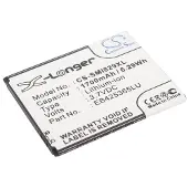 123accu Samsung Galaxy Duos akku 1700 mAh