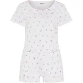 LASCANA Pyjamashortsit valkoinen