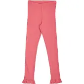 Müsli Cozy Me Rib Frill Leggings - Pink - 98