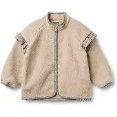 Wheat Fleecetakki - Teddy - Ellena - Grey Kuu - - 5 v (110) - Fleecetakit