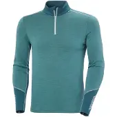 Helly Hansen Lifa Merino Midweight 1/2-vetoketjullinen, miesten, vihreä
