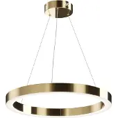 Maytoni Led riippuvalaisin Saturno, Messinki/kulta, Makuuhuone, Ruostumaton teräs, Moderni