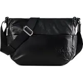 Mandarina Duck MD20 Crossbody-laukku Nahka 37 cm Musta