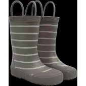 CeLaVi Wellies - Stripe - Khaki green - 24