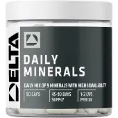 Delta Nutrition Daily Minerals 90 kapselia