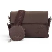 Wonders unisex. WB-54020-C Brown Mirari bag (OSFA), Casual, Imitation leather, Polyurethane