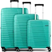 American Tourister Roadrush - Matkalaukkusetti turkoosi