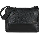 Mandarina Duck Daisy Crossbody-laukku Nahka 28 cm Musta