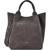 Abro Essential Käsilaukku M Nahka 30 cm Harmaa