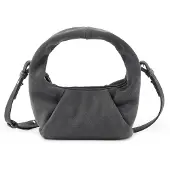 Les Visionnaires Greta Mini Essential Käsilaukku Nahka 23 cm Harmaa