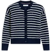 Tommy Hilfiger Cable Cardigan - Navy - 140