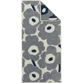 Marimekko Unikko kylpypyyhe 70 x 150 cm Off white-blueberry