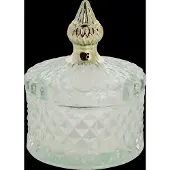 Lene Bjerre Miya Jar 8.5X8.5X10.5 Cm. L. Green - Green - 8.5X 10.5X 8.5CM