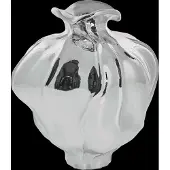 Lene Bjerre Celeste Vase 30X26X25 Cm. Silver - Silver - 30X 25X 26CM