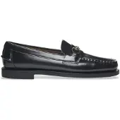 Sebago for woman. 7001CD0 Classic Joe Leather Moccasins black (39), Flat, None, Casual, Party