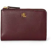 Ralph Lauren Lompakko Nahka 12 cm Punainen
