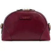 The bridge Magda Crossbody-laukku Nahka 25 cm Punainen