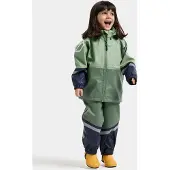 Didriksons Kids' Waterman Set 12 Sage Green Sadesetit 120