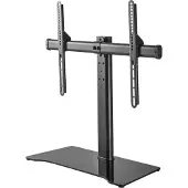 Deltaco – Näytön pöytäteline, 32" - 55", max 40kg, 3 korkeutta, musta (ARM-1401)