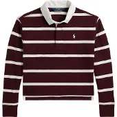 Ralph Lauren Poolopaita - Rugby - RICH Ruby/ESTATE Cream - - 12-14 v (152-164) - Poolopaidat