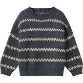 Wheat Pusero - Neulottu - Harlow - Greyblue - - 8 v (128) - Puserot