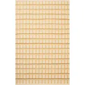 Chhatwal & Jonsson Mysore villamatto Off White-Masala Yellow-Yellow, 180x270 cm