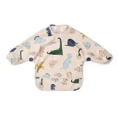 Liewood Merle Cape Ruokalappu + Printti, Dino Roar/Sandy