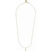 Sno of sweden Minna Pendant Neck 40-45 Plain G - Onesize - Gold - ONE SIZE