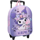 Vadobag Trolley backpack 3D Kuromi Bold Babes