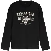 Tom Tailor Paita musta / offwhite