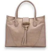Hispanitas for woman. BI265022 Taupe suede tote bag (35), Casual
