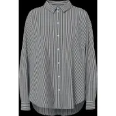 Pieces Pcemmy Ls Loose Shirt Wvn Noos Bc - Blue - XS