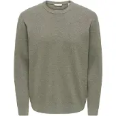 Only & Sons Neulepaita 'ONSTING' harmaa