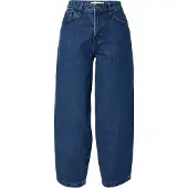 Lindex Barrel Jeans With Ankle Length - Blue - 42